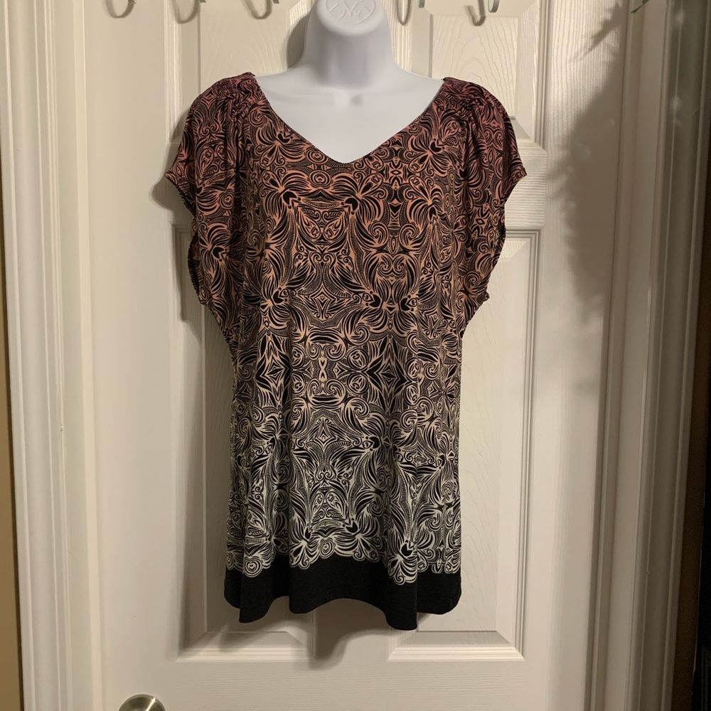 Liz Claiborne top , blouse-B-44